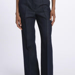 Pantalone OTTAVIA denim dritto nervature OTTAVIA673855 612 quelledue 