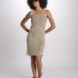 abito lungo in crochet 2610 GOLD nima 