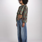 Top corto M/L MOD14 BORDEAUX MULTI milaura 
