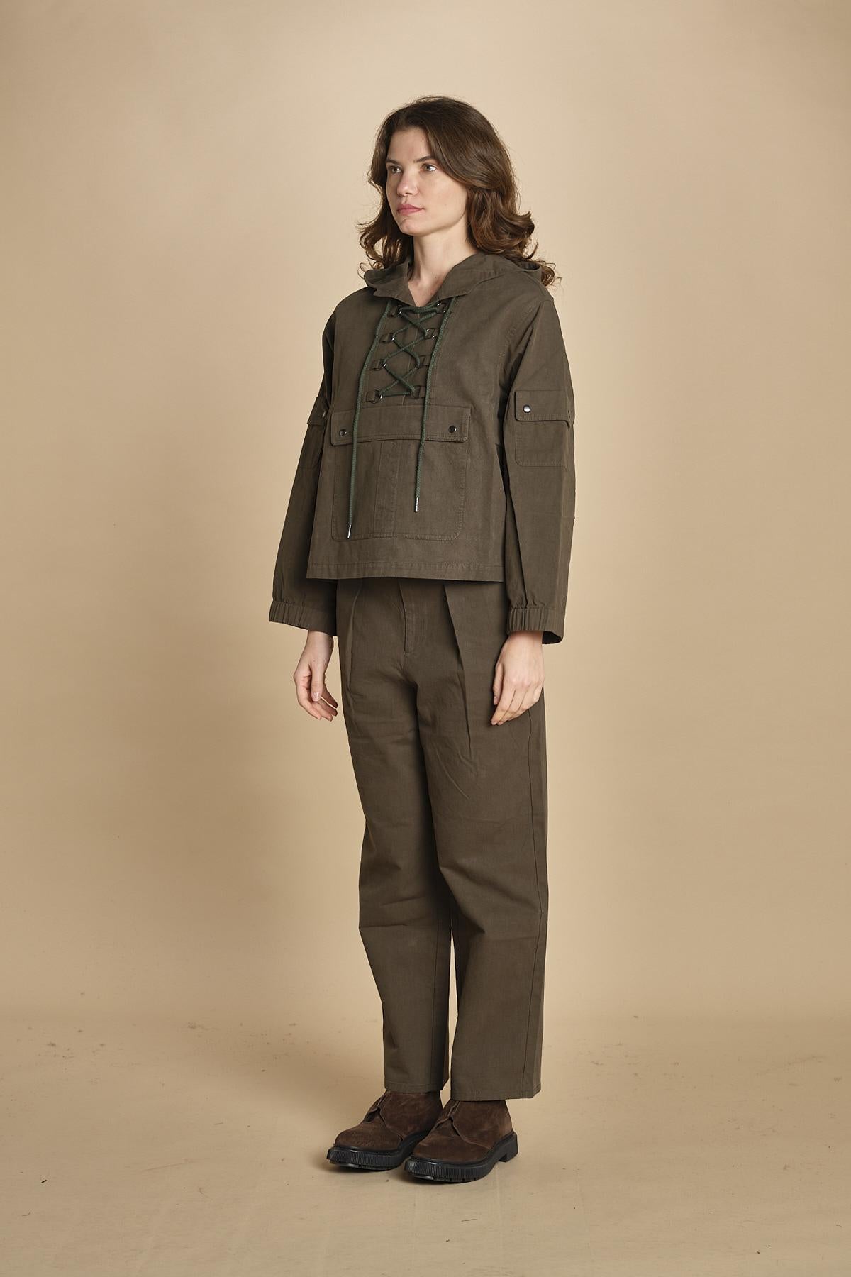 parka militare. J417966 DUSTY MOSS the GREAT 