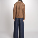 PALCHI giacca cropt scamosciasta con tasche applicate PALCHI2615441021650 002 weekend maxmara 