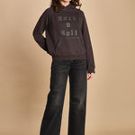 felpa con cappuccio. JWSS01607 CARBONE 021 zadig & voltaire 