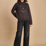 felpa con cappuccio. JWSS01607 CARBONE 021 zadig & voltaire 