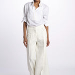 Pantalone ORIANA cropped nervature ORIANA540503 7 quelledue 
