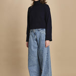 denim con pinces POPS STONE BLU bellerose 