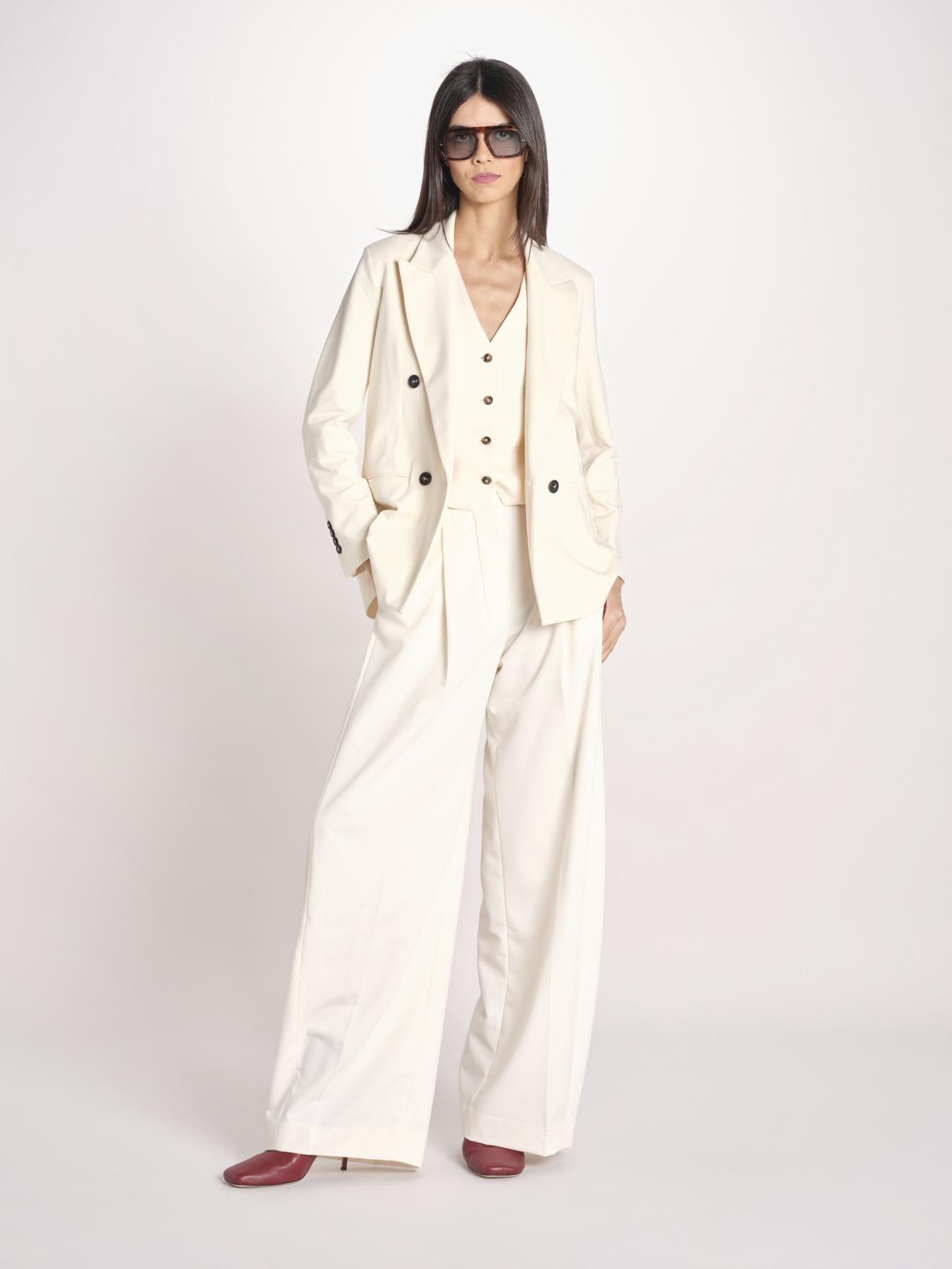 doppiopetto maschile in felpa FD3822 813 circolo 1901 