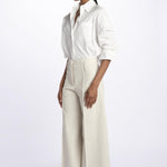 Pantalone ORIANA cropped nervature denim ORIANA540170 53 quelledue 