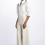 Pantalone ORIANA cropped nervature denim ORIANA540170 53 quelledue 