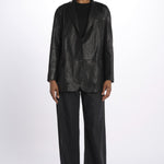 Giacca in pelle MARAT 2515441031600 001NERO weekend maxmara 