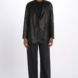 Giacca in pelle MARAT 2515441031600 001NERO weekend maxmara 