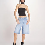 top bustier con collo VIVIAN NERO undress code 