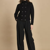 Giubbottino doppiopetto D2300698 NERO milaura 