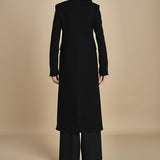cappotto lungo doppiopetto N0214602 9000 n21 