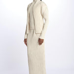 Cardigan plitted LS2511BL005EBE BEIGE le 17 septembre 