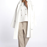 CHESTERFIELD Spolverino con anelli CHESTERFIELDD OFF WHITE sofie d'hoore 