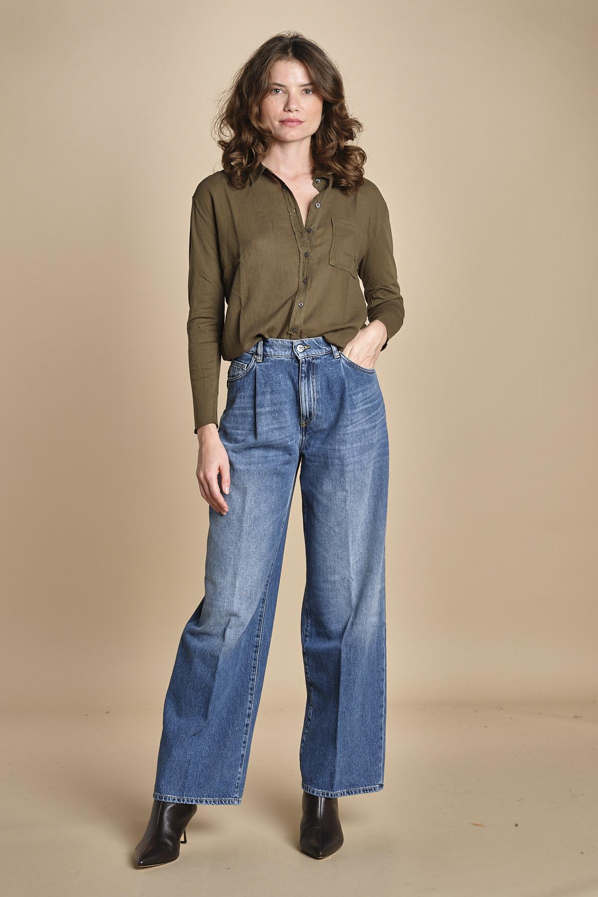 TACY camicia in jersey BETB500 MILITARY hartford 