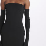  TULLIAMAXIDRESS BLACK solace 