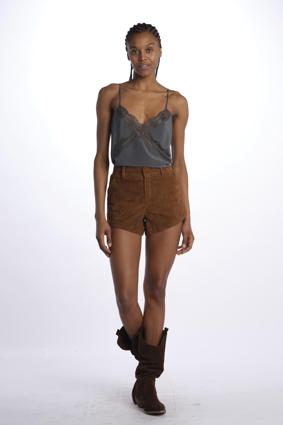 Top pizzo WWCR01258 VERTDEGRIS zadig & voltaire 