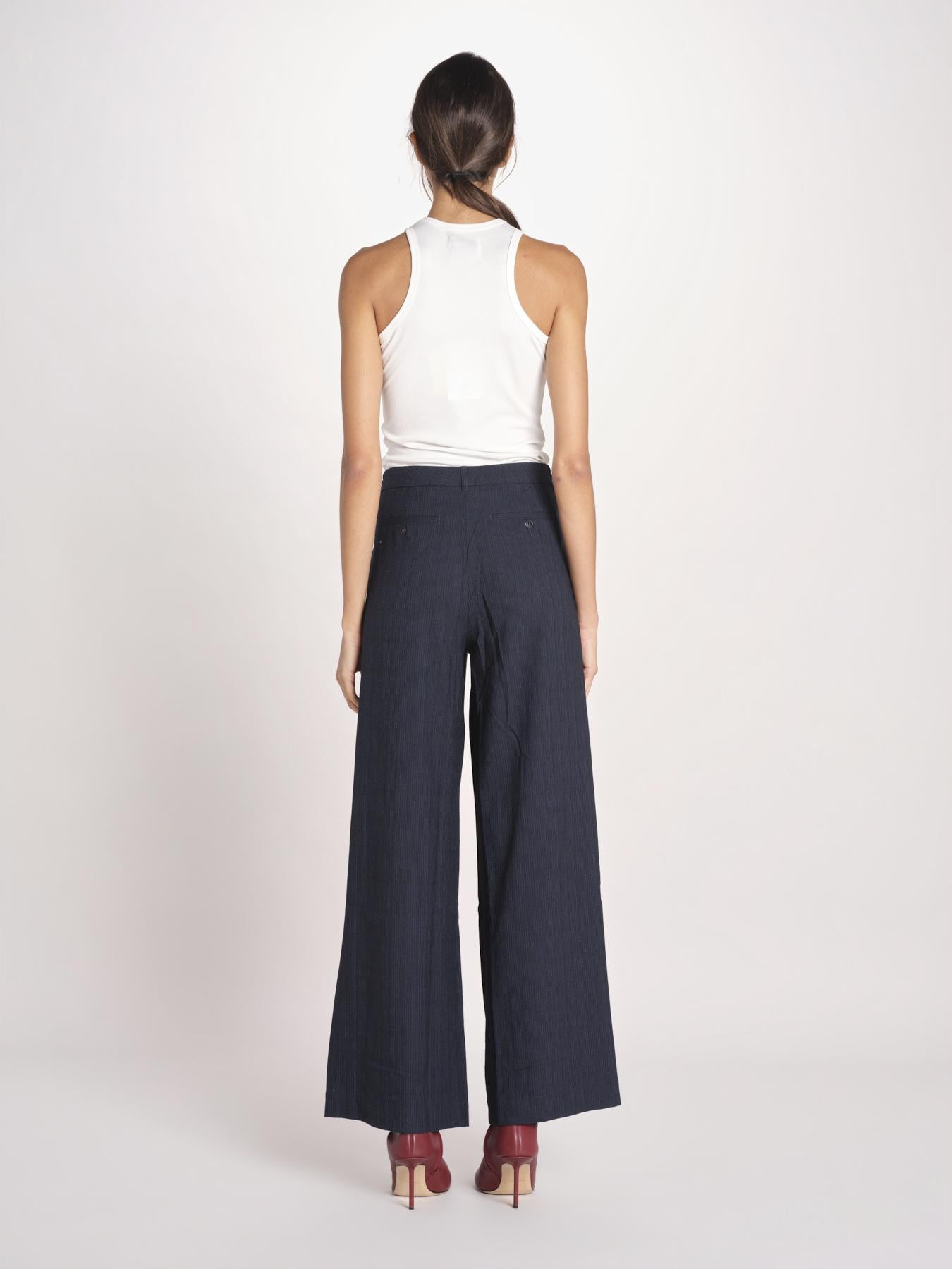 pantalone gessato VOLKERT61 S1123_PS26 STA STRIPE A bellerose 
