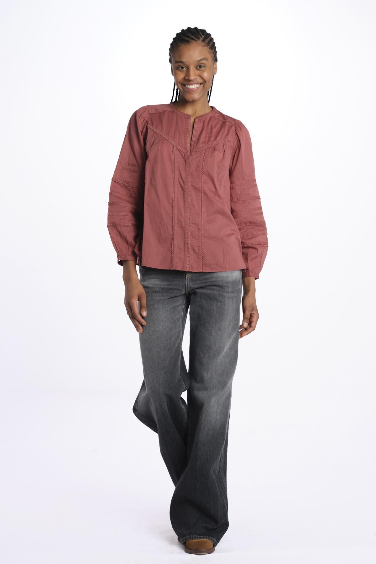 Camicia maniche lunghe YELLA BOISDEROSE ba&sh 