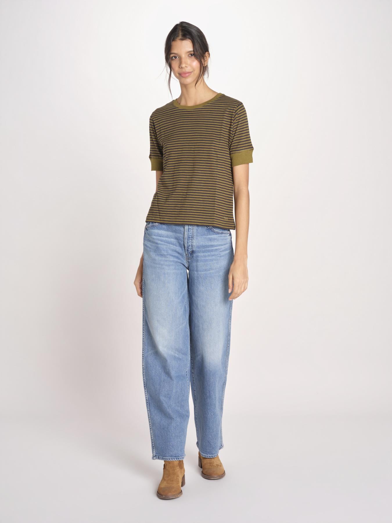 t-shirt a righe CIAS T1546_PS26 STB STRIPE B bellerose 