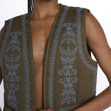 gilet con borchie 180434 U352 scotch&soda 