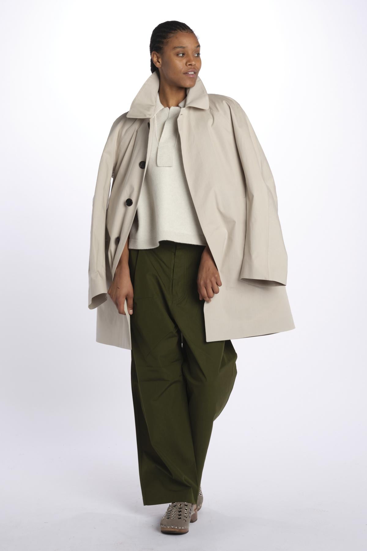 Pantalone over con pences PASADENA SEAWEED sofie d'hoore 