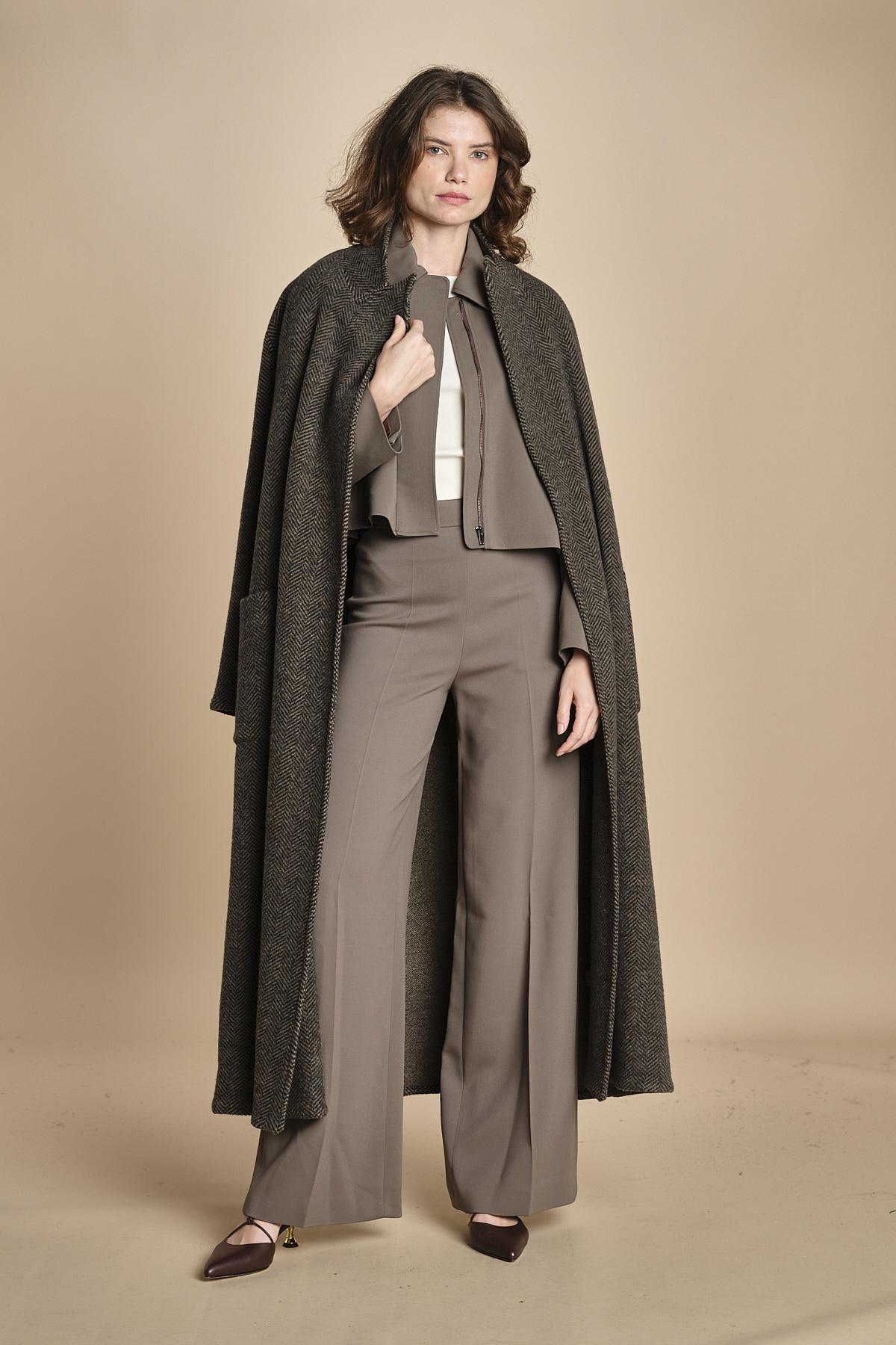 pantalone in cady ALANE JF009418 moro joseph 