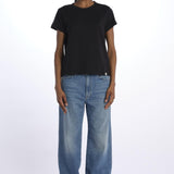 T-shirt girocollo m/c basic WSCT20 DEPP BLACK merz b 
