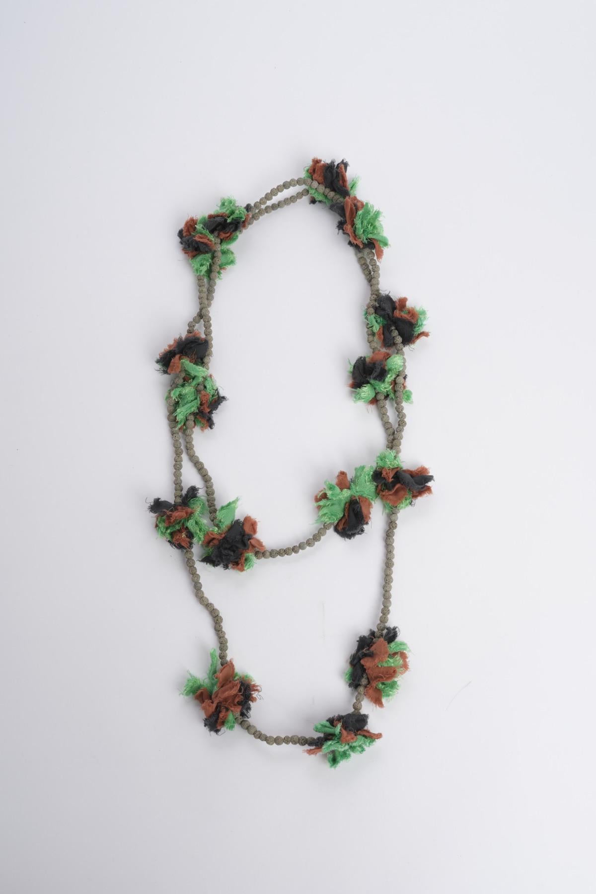 la strega NECKLACEGREYTERRACOTTA