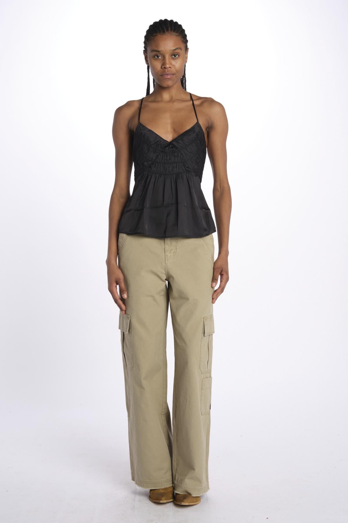 Cayonne satin WWCR01256 BLACK zadig & voltaire 