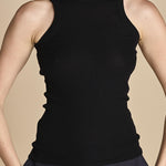 top americano a costine in lana merino LAU28 E14035 milaura 