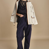 top ricamato SHANNA 121 BLACK sea ny 