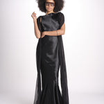abito sirena 10120 BLK retrofete 