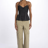 Cayonne satin WWCR01256 BLACK zadig & voltaire 