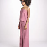 top in lino con elastico DEBORA ROSE ba&sh 