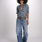 camicia GSPRO-02I NAVY terre rouge 