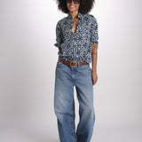 camicia GSPRO-02I NAVY terre rouge 