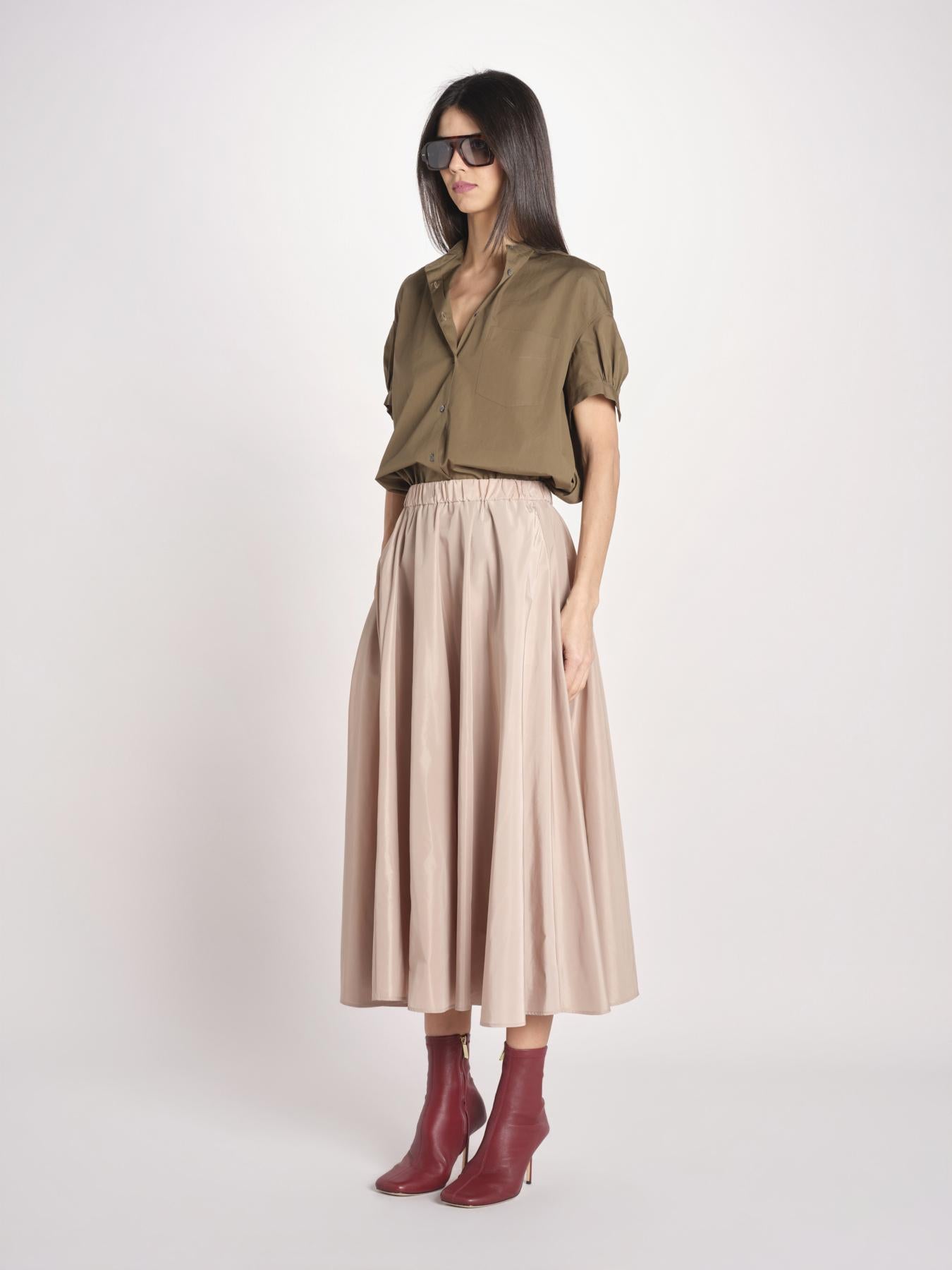 gonna a ruota in nylon 5N23 01047 BEIGE aspesi 