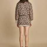 minigonna maculata 32400-355 BEIGE.MORO 25 federica tosi 