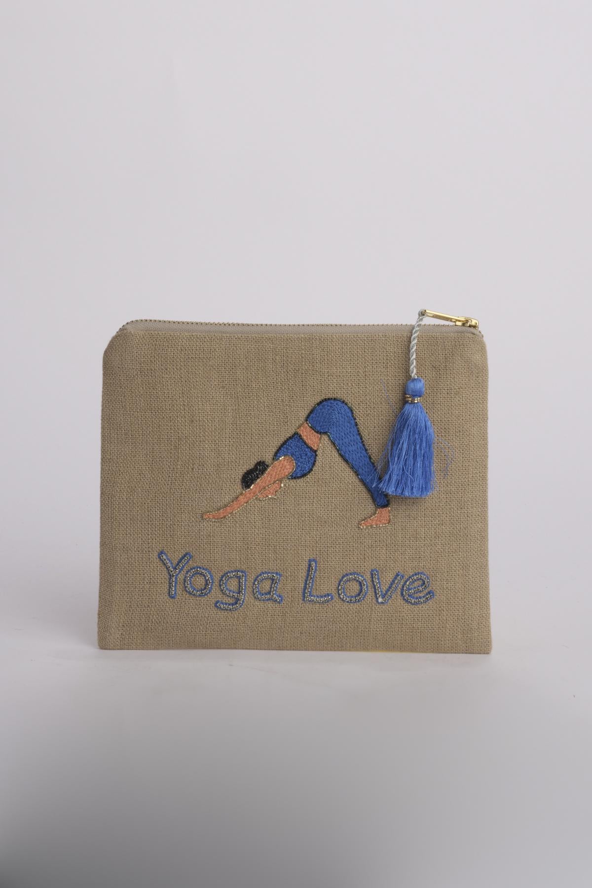 YOGA LOVE pochette piccola P0749 BE benaras soleil 
