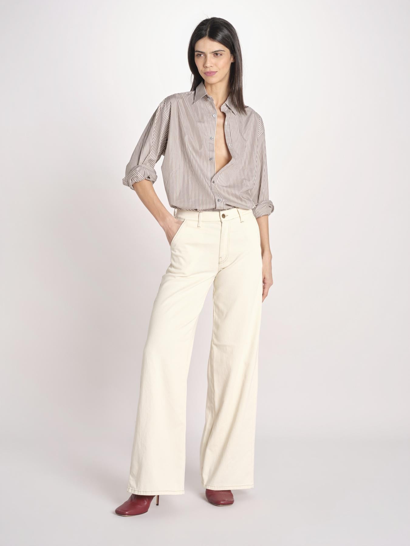 panralone in gabardine LILY XD03 901 AVORIO ps don't forget me 