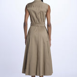 TARANTO chemisier s/m TARANTO BEIGE crida 