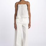 Top EVELY pizzo spallina EVELY ECRU vanessa bruno 