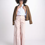 pantalone over in cotone pesante ORIANNA ORNO9 ANTICO nine in the morning 