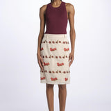 Gonna chiffon righe C022 5539 SAC1 n21 
