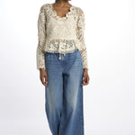 Camicia GIANNA m/l 029 BONE sea ny 