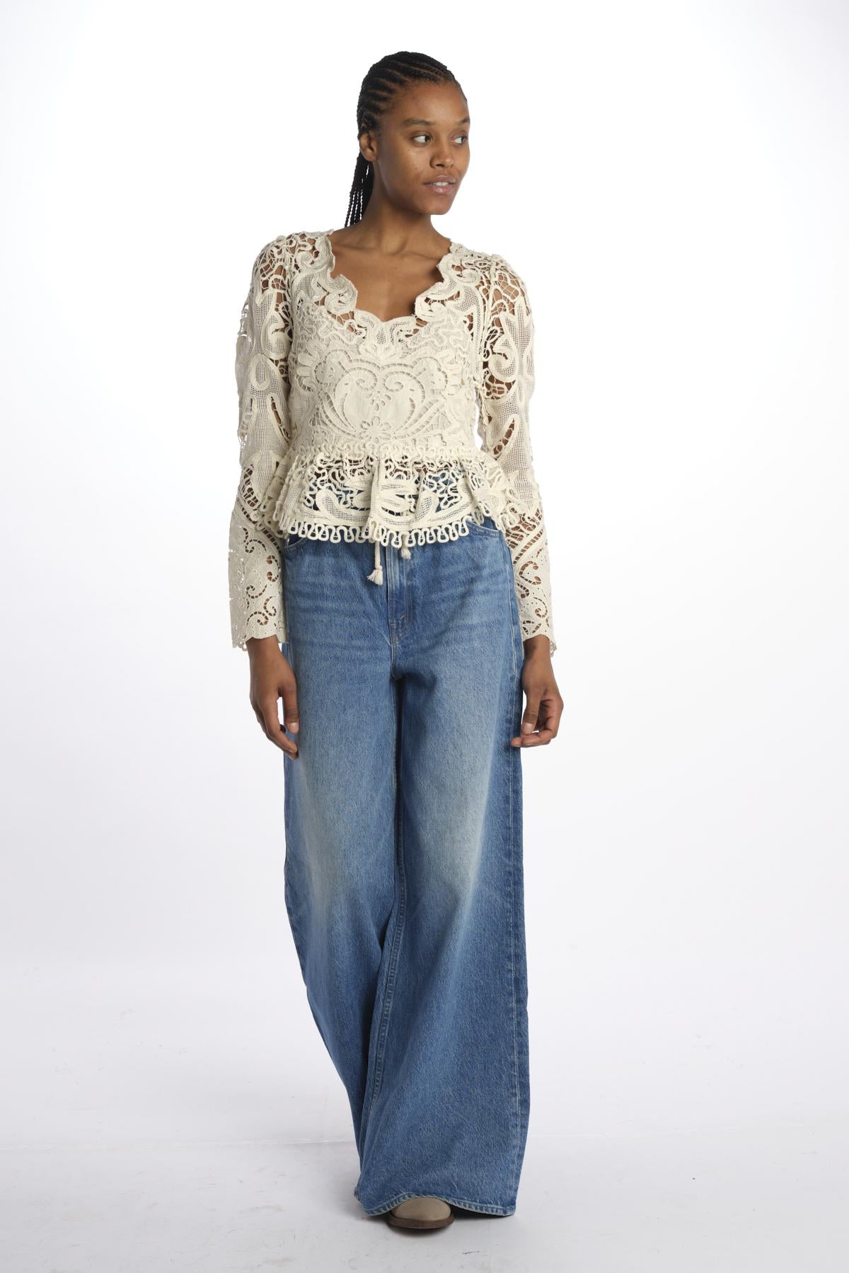 Camicia GIANNA m/l 029 BONE sea ny 