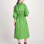 abito chemisier in cotone E20FR08 GREEN martin grant 