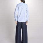 camicia con collo guru 5416 07126 AZZURRO aspesi 